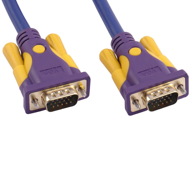 high-speed-VGA-3+9-5m-cable-(4) کابل vga 3+9 اصلی 1.5 متری - تصویر 1